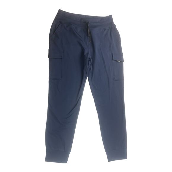 Baleaf Navy Blue Sweatpants Unisex XL Water Resistant Drawstring Adjustable NWT - Picture 1 of 6